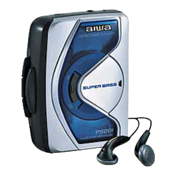 Aiwa HS-PS201 Operating Instructions