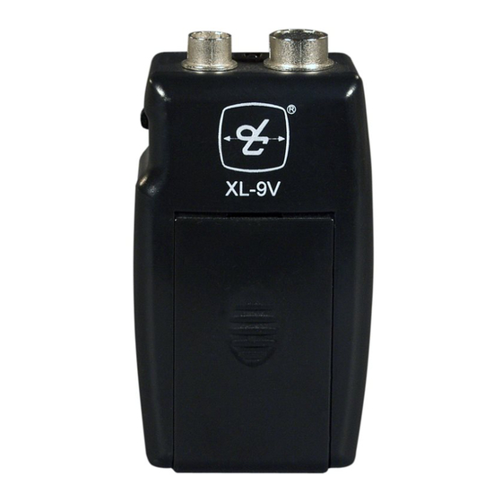 David Clark XL-9V Instructions