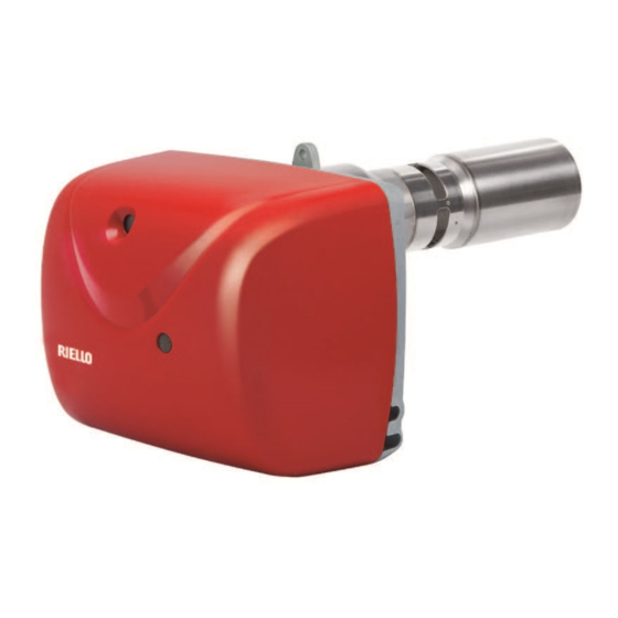 Riello G30 MRBLU CF Installation, Use And Maintenance Instructions