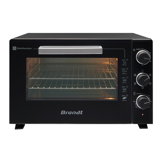 Brandt FC609MUB Instruction Manual