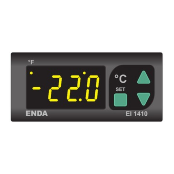 sisel ENDA EI1410 NTC Quick Start Manual