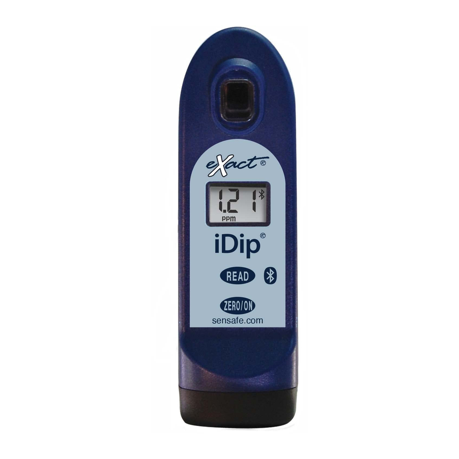 Industrial Test Systems exact iDip Quick Start Manual