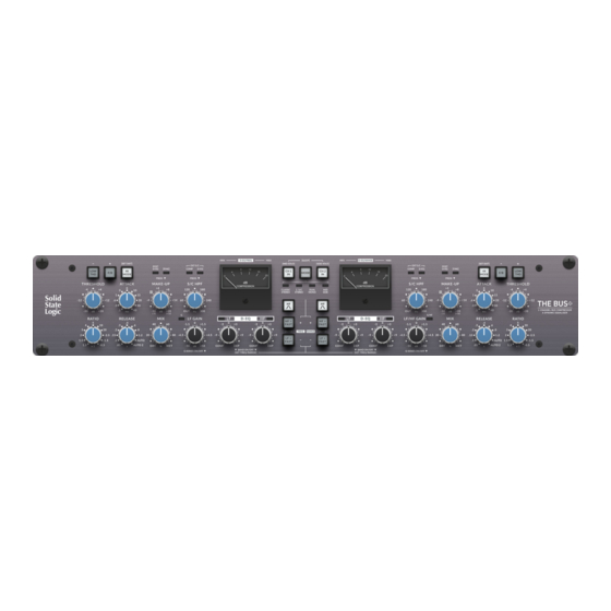 Solid State Logic The Bus + Quick Start Manual