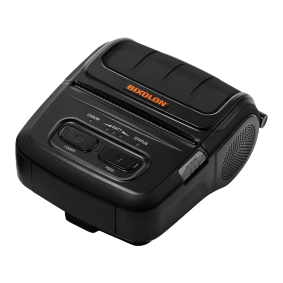 BIXOLON SPP-R310 Series Installation Manual