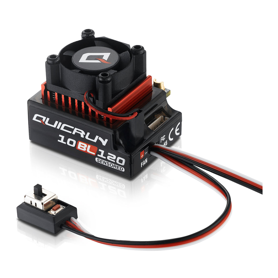 Hobbywing 10BL60 / 10BL120 Sensored Brushless Speed Controller Manual