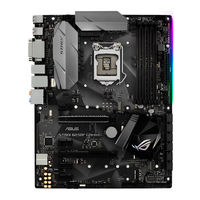 Asus STRIX B250F GAMING Quick Start Manual