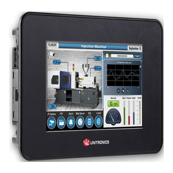Unitronics UniStream US5-B10-RA28 Installation Manual