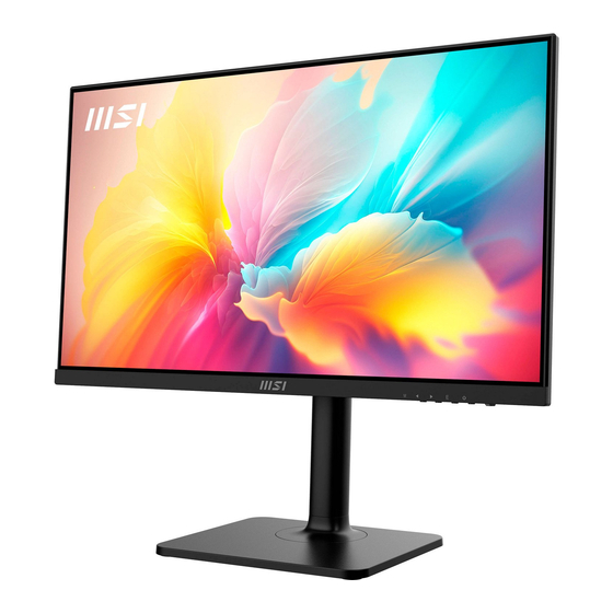 MSI Modern MD2412P User Manual