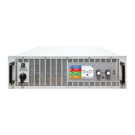 Elektro-Automatik PSB 9000 Operating Manual