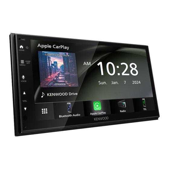 Kenwood DMX5023S Quick Start Manual