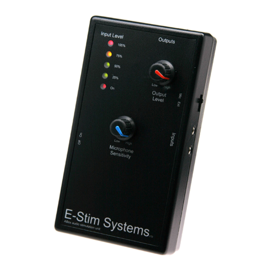E-Stim Systems ABox Manuals