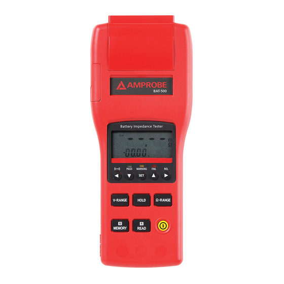 Amprobe BAT-500 User Manual