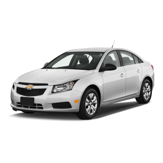 Chevrolet Cruze Owner's Manual