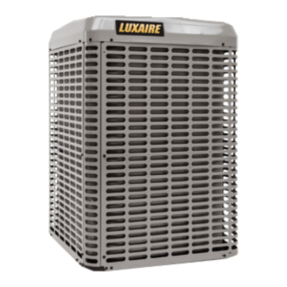 Luxaire TC4B18 THRU 60 Technical Manual
