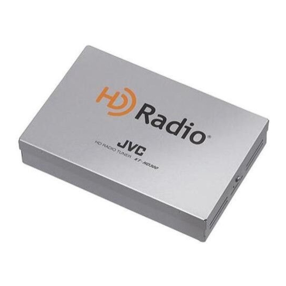 JVC KT-HD300 Instructions Manual