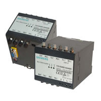 Siemens 7XV5450-0AA00 Operating Instructions Manual