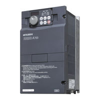 Mitsubishi Electric FR-E720-110SC Installation Manualline