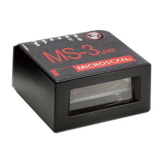 Omron Microscan MS-3 Troubleshooting Manual