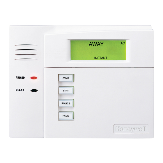 Honeywell Home ADEMCO 6150RF Installation And Setup Manual