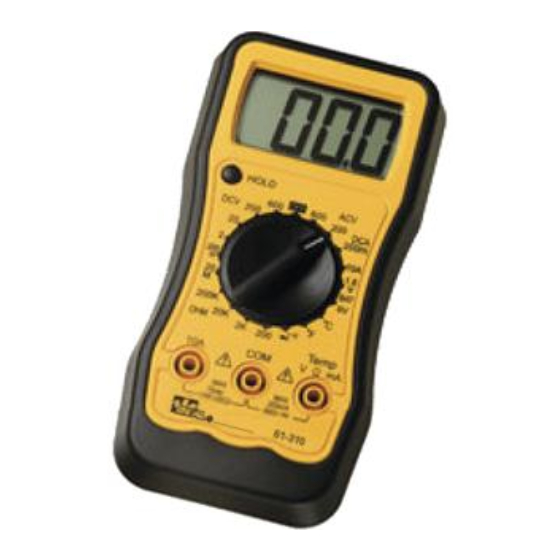 IDEAL Resi-Pro 310 Series Instruction Manual