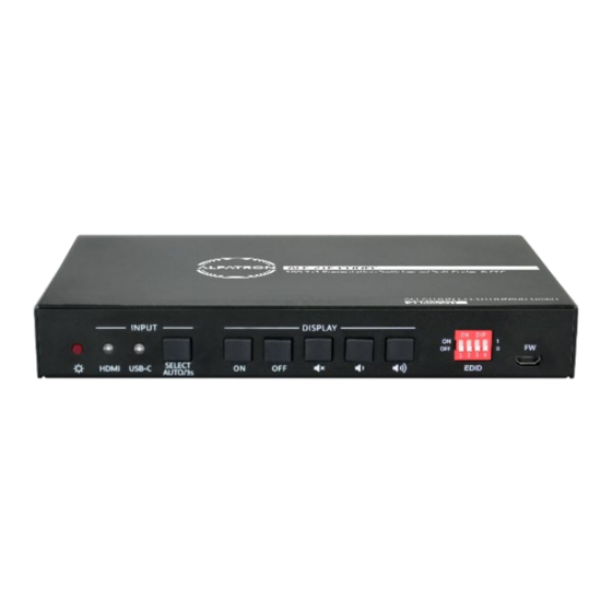 ALFAtron ALF-21E-CODEC Manual