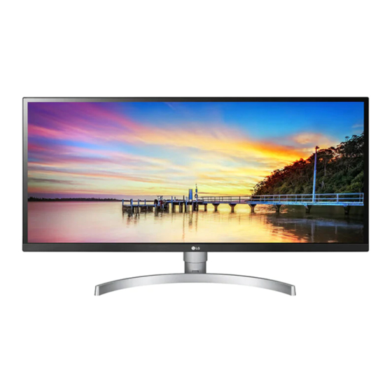 LG 34WK650 Owner's Manual