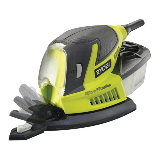 Ryobi RPS80 Original Instructions Manual