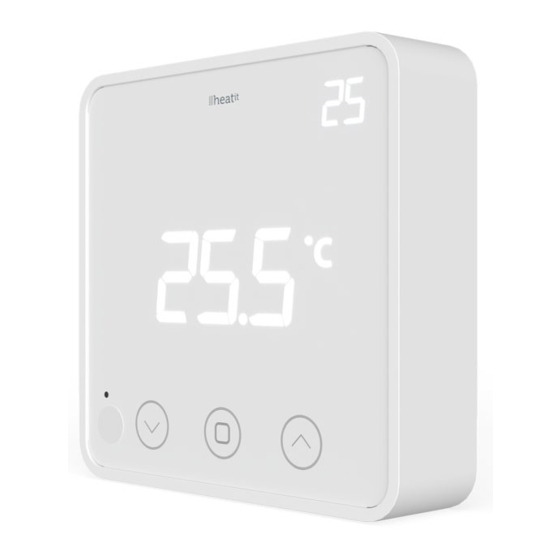 Heatit Z-TEMP2 Quick Manual