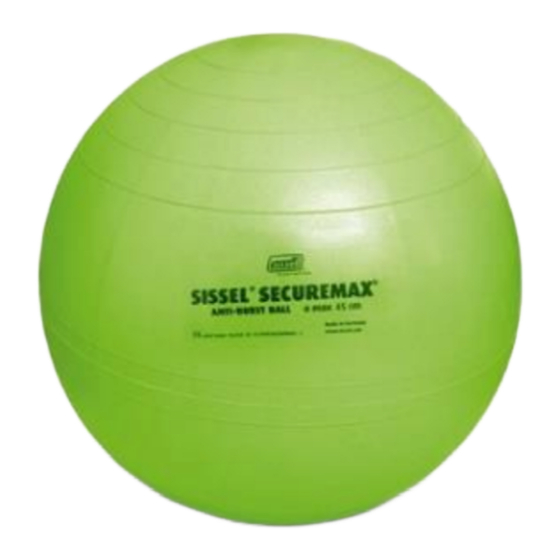 Sissel SECUREMAX Instructions