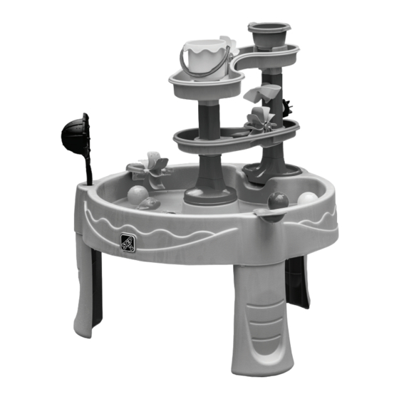 Step 2 DOUBLE SPIN SHOWERS WATER TABLE 1739996 Quick Start Manual