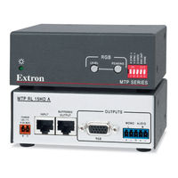 Extron electronics MTP 15HD A Series User Manual