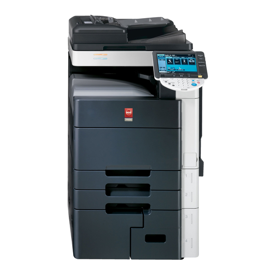 KONICA MINOLTA BIZHUB C550 USER MANUAL Pdf Download | ManualsLib