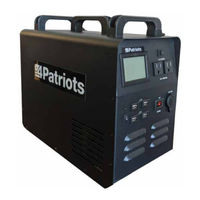 4Patriots Patriot Power Generator 1800 User Manual