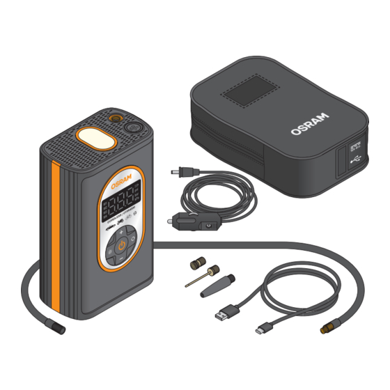 Osram TYREinflate 4000 Quick Start Manual