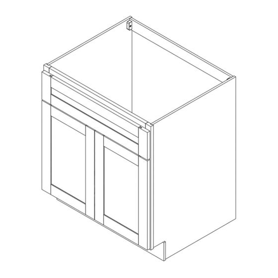 CABINETS TO GO Findley & Myers SB24 Assembly Instructions Manual