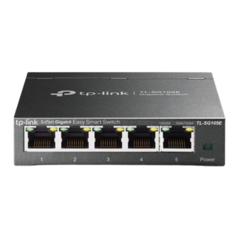 TP-Link TL-SG105E Installation Manual