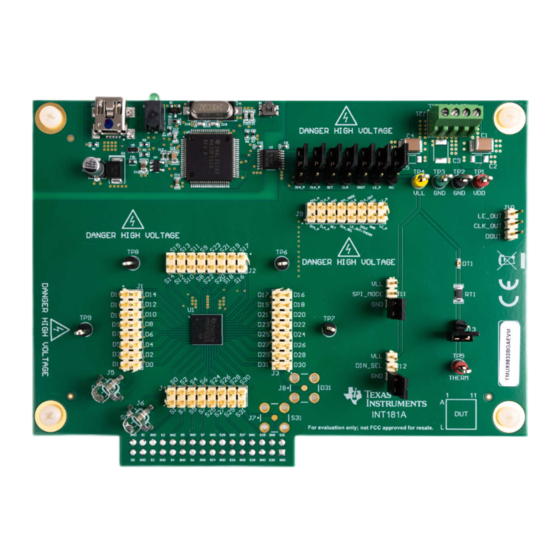 Texas Instruments TMUX9832BGAEVM Manuals