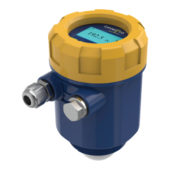 Icon Process Controls LevelPro ProScan 3 Series Quick Start Manual
