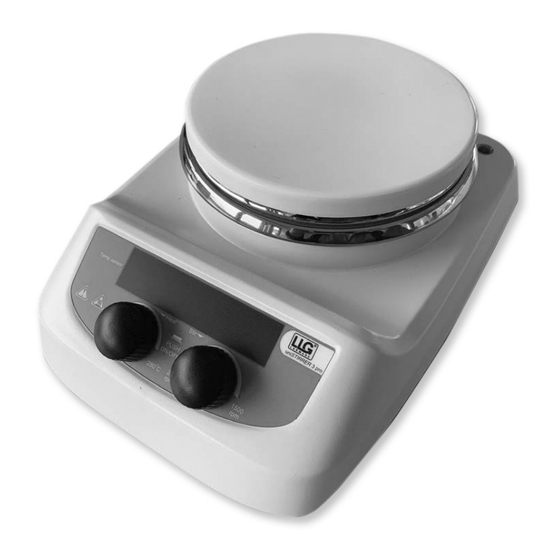 LLG uniSTIRRER 3 pro Operation Manual