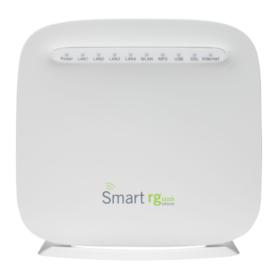 SmartRG SR505n Quick Start Manual