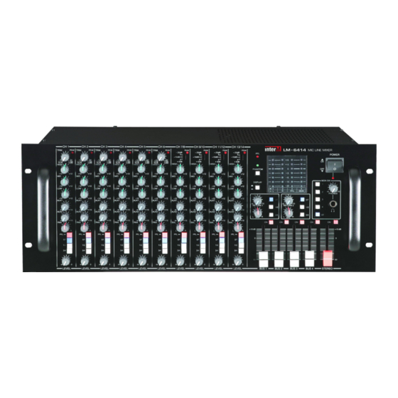 Inter-m LM-6414 Operation Manual