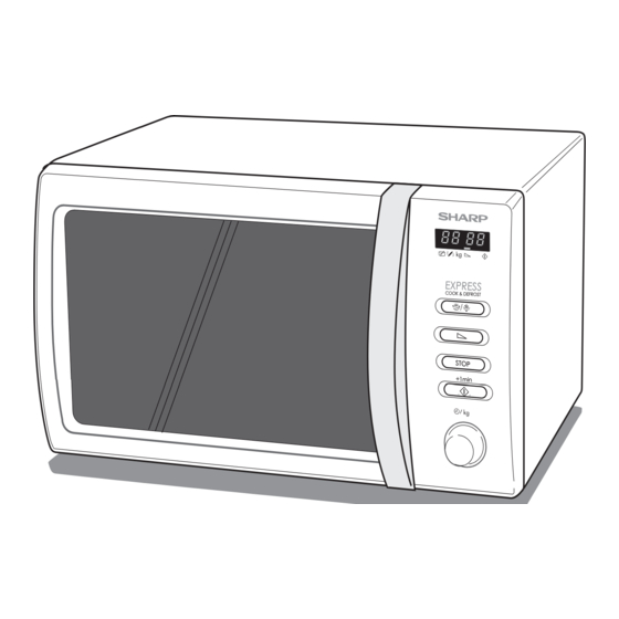 Sharp R-231(W)W Microwave Oven Manuals