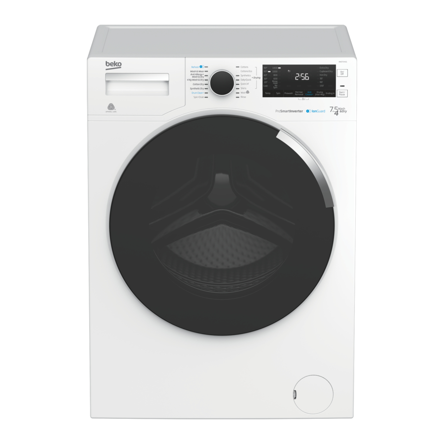 Beko BWD7541IG User Manual