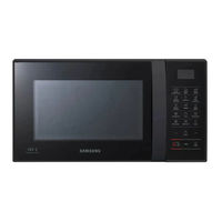 Samsung CE76JD-CR Owner's Instructions & Cooking Manual
