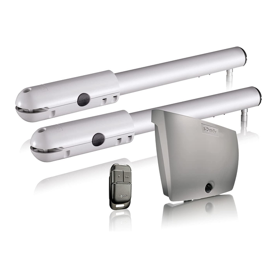 SOMFY HOME MOTION SGS 201 Operating And Installation Manual