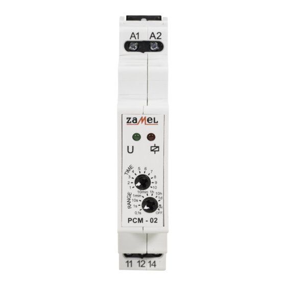 Zamel Exta PCM-02/U Instruction Manual