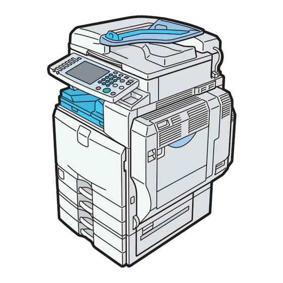 Ricoh Aficio MP C5501 Operating Instructions Manual