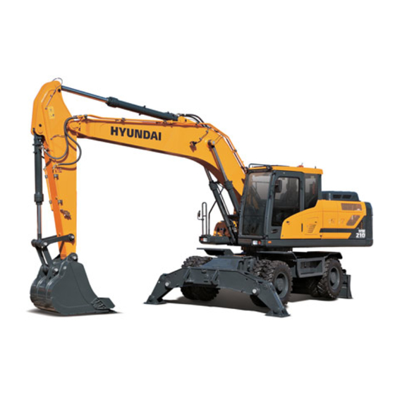 Hyundai HW210 Manual