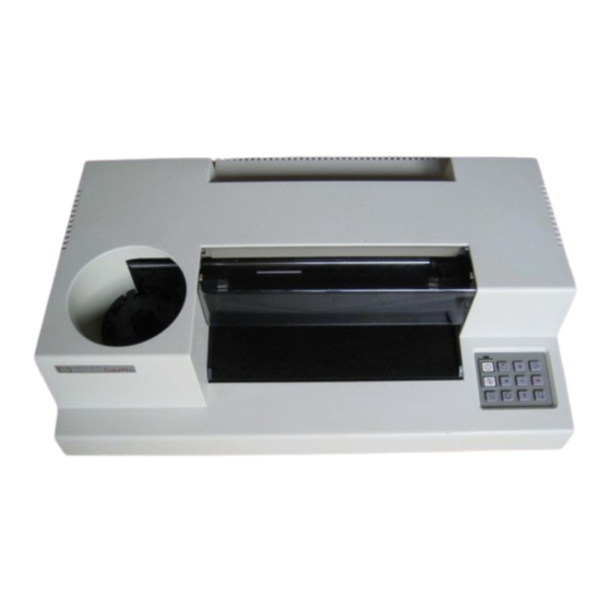 HP ColorPro HP7440A Manuals