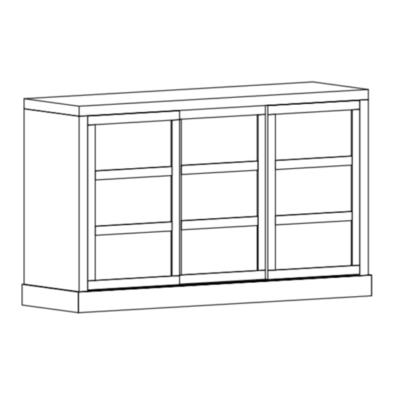 Dunelm Jaxon Wide Sideboard Manuals